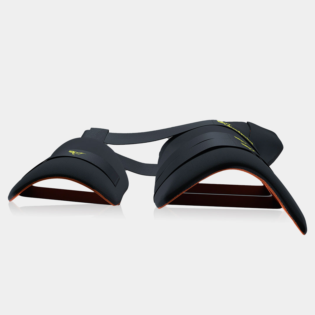 Woodpecker Armour X Cricket Thigh Guard (Players) Black Orange