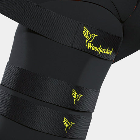 Woodpecker Armour X Cricket Thigh Guard (Players) Black Orange