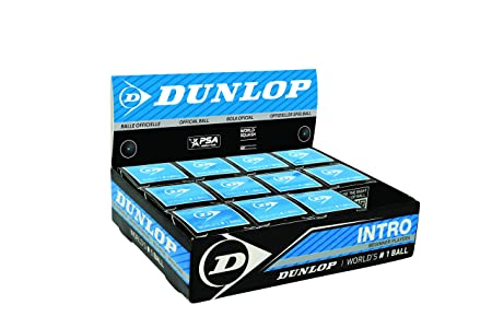 Dunlop D1Sb700105-Blue-Dot Intro Squash Ball