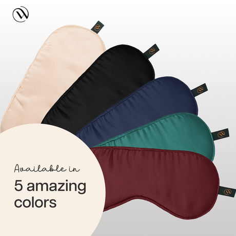 Mulberry Silk Eye Mask (Set of 3 | Wiselife