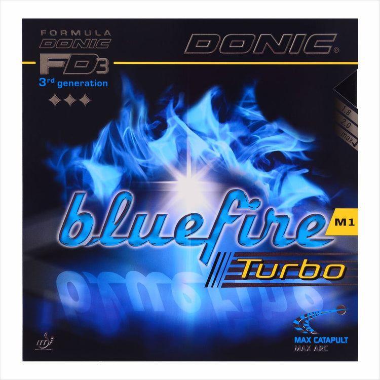 Donic Bluefire M1 Turbo Rubber