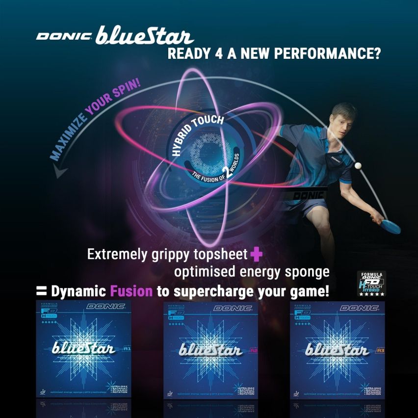 Donic Bluestar A2 Max Rubber