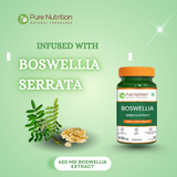 Boswellia Serrata Extract 450mg | Bone & Joint Health | 60 Veg Capsules