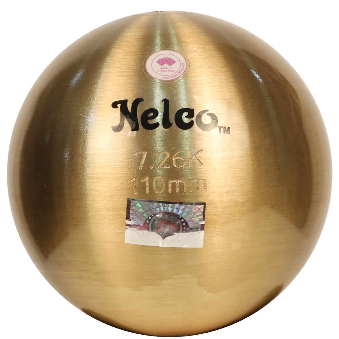 OLYMPIC BRASS SHOT 4.00 KG 95 MM, 7.26 KG 110 MM Nelco | Kibi Sports