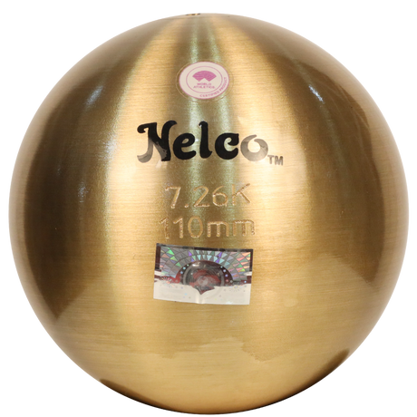 OLYMPIC 黄铜铅球 4.00 公斤 95 毫米, 7.26 公斤 110 毫米 Nelco | Kibi Sports