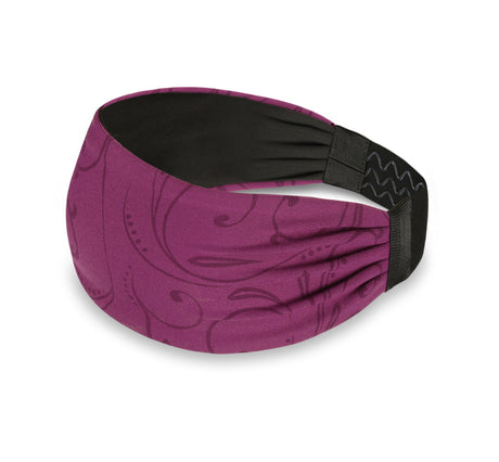 Sports Headband For Men and Women (Burgandy Pattern)
