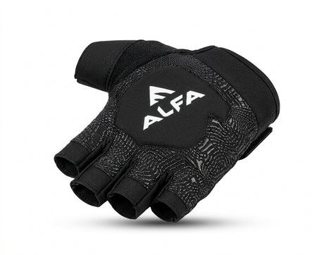 Alfa Gloves G-83 Lycra Cut Finger Left Hand Gloves - angle