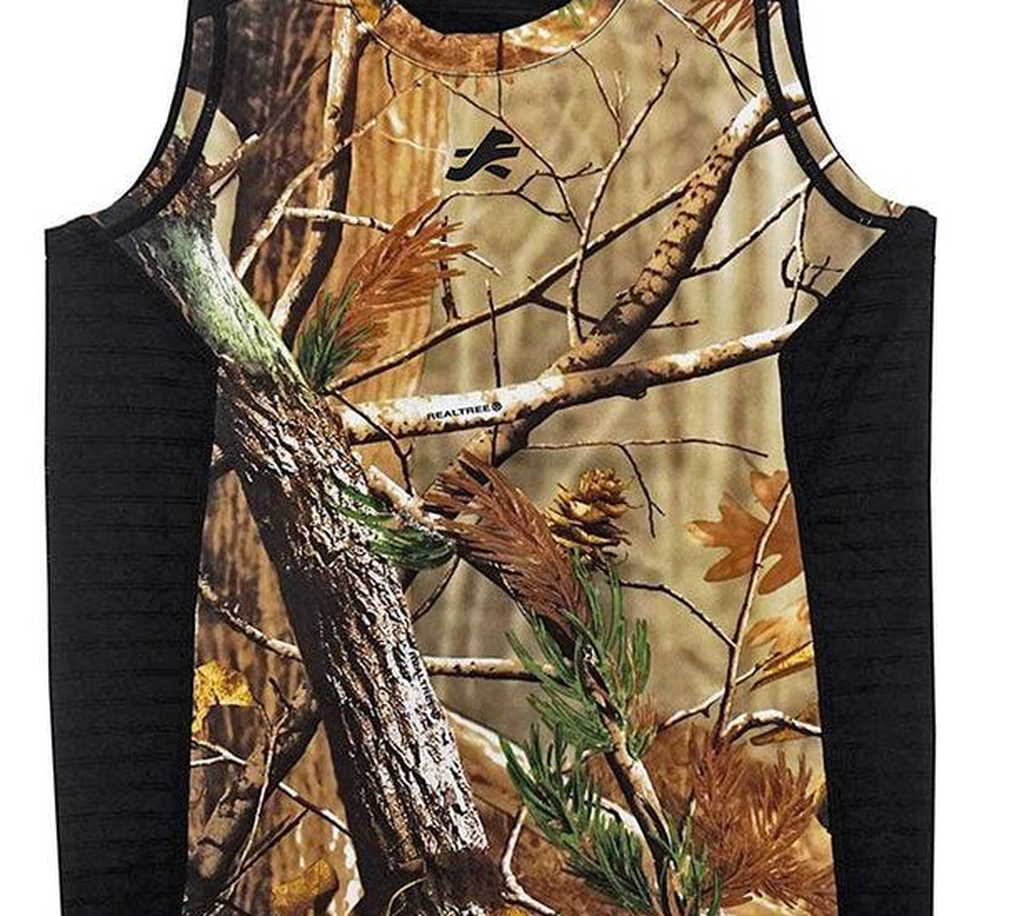 ReDesign Boys Perfomance Tshirt (Camo Cutsleeves) | Kids | KIBI Sports - crop-closeup