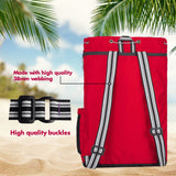 Aqua Red Black Unisex Swimming Equipment Bag|Water Sports|Dry Bags|Wet Pocket|Accessories|Beach Bag|Storage Swim Gym Gears|Drawstring Backpack|Netball Backpack|Pocket for Cap and Goggles