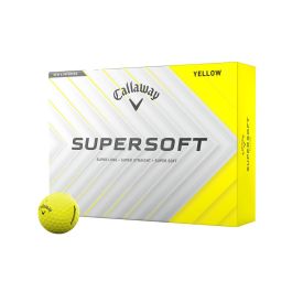 Callaway Supersoft Golf Balls - Yellow