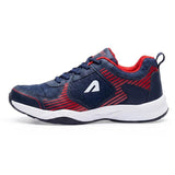 Hawkeye Badminton Shoe - Navy Red