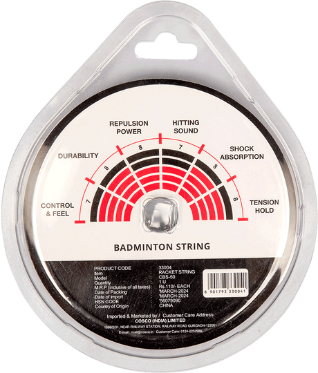 Cosco CBS 50 Badminton String - Cosco Badminton Equipment
