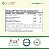 Iron with Folic Acid 60 Tablets | Supports Haemoglobin Production