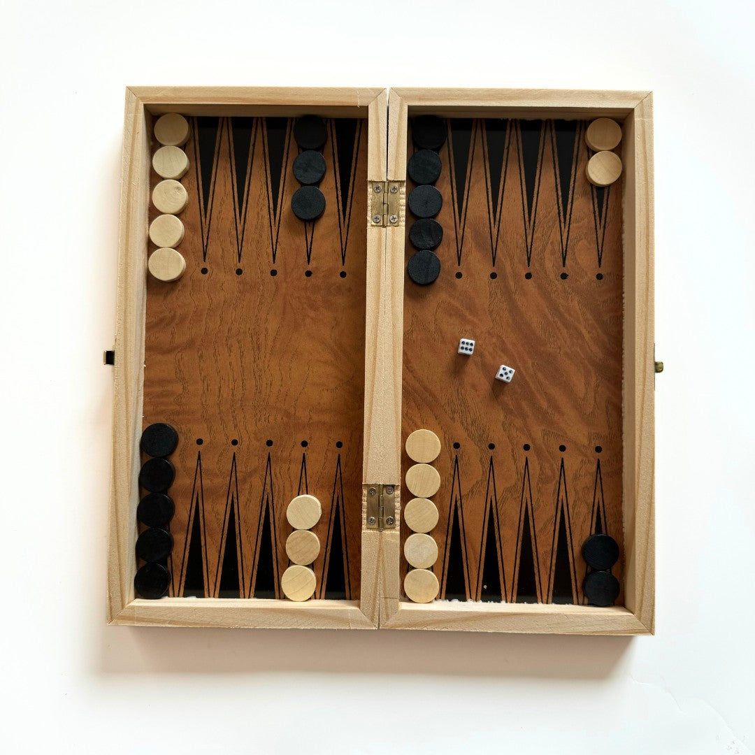 Wooden Chess Board 3-in-1 T-555