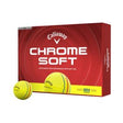 Callaway Chrome Soft Triple Track Golf Balls - Yellow