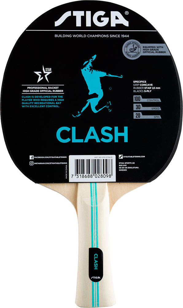 Cosco STIGA Clash Tennis Bat - Cosco Table Tennis Equipment