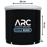 COLD RUSH 2.0 | Portable Ice Bath | Taller, Stronger, Colder