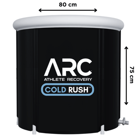 COLD RUSH 2.0 | Portable Ice Bath | Taller, Stronger, Colder