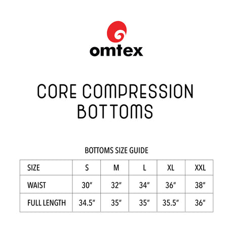 Omtex Core Compression Trouser Black