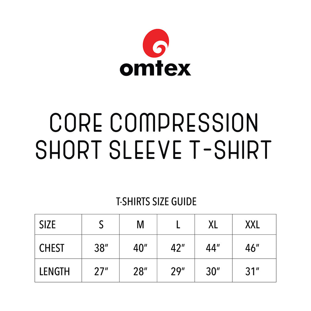 Omtex Core Compression Top HS White