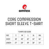 Omtex Core Compression Top HS White