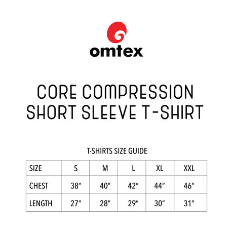 Omtex Core Compression Top HS White