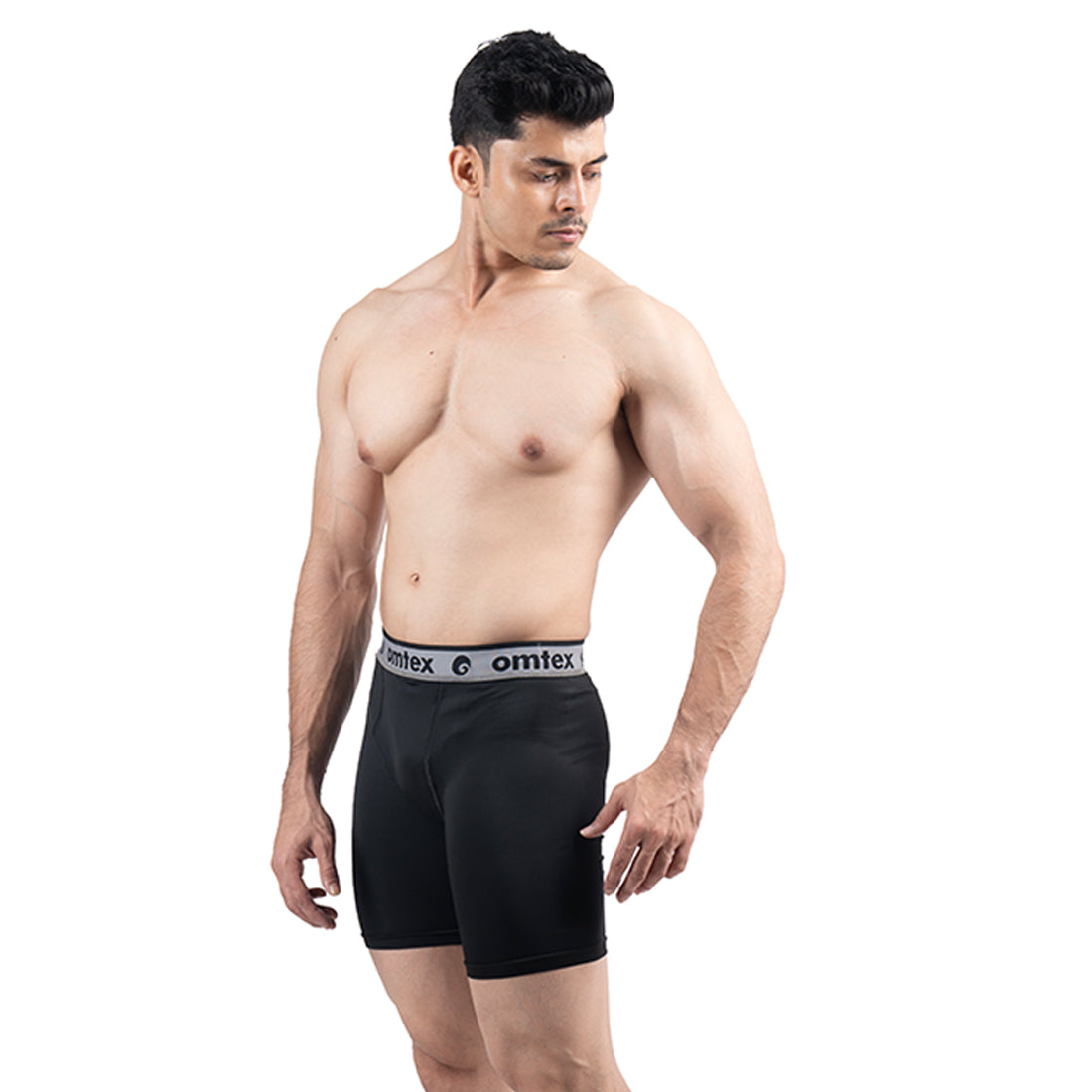 Omtex Core Compression Shorts Black