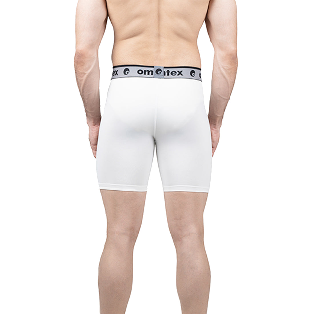 Omtex Core Compression Shorts White