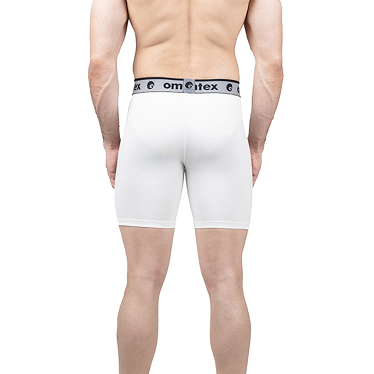 Omtex Core Compression Shorts White