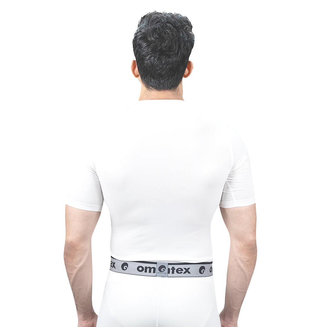 Omtex Core Compression Top HS White