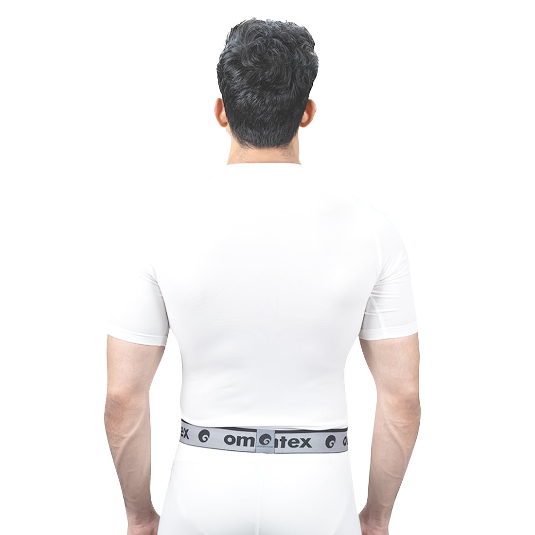 Omtex Core Compression Top HS White