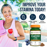 Coenzyme Q10 175mg  Supports Cellular Energy & Heart Health | 60 Capsules
