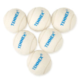 Cricket Tennis Ball Soft/Light Weight (Pack of 6) - Underarm Bowling