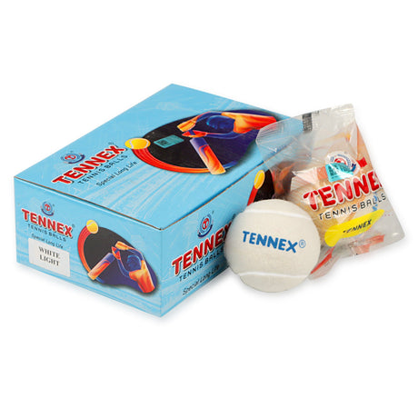 Cricket Tennis Ball Soft/Light Weight (Pack of 6) - Underarm Bowling