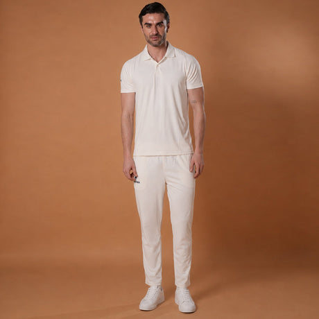 Cricket White Test T Shirt Half Sleeve - SR | Omtex