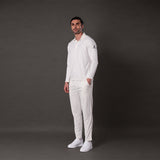 Cricket White Test T Shirt Full Sleeve - JR