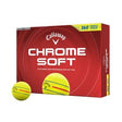 Callaway Chrome Soft 360 Triple Track Golf Balls - Yellow