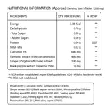 Curcumin Turmeric Extract 1200mg | 95% Curcuminoids & Piperine | 60 Tablets