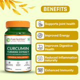 Curcumin Turmeric Extract 95% Curcuminoids & Piperine | 120 Tablets