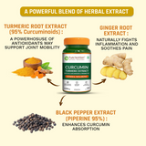 Curcumin Turmeric Extract 95% Curcuminoids & Piperine | 120 Tablets
