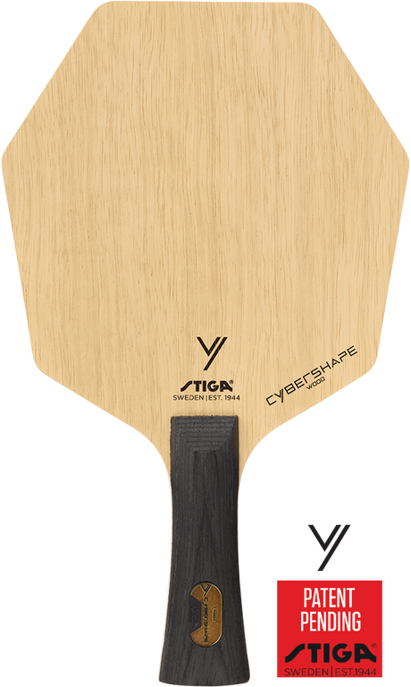 Cosco STIGA Cybershape Wood Tennis Bat - Cosco Table Tennis Equipment