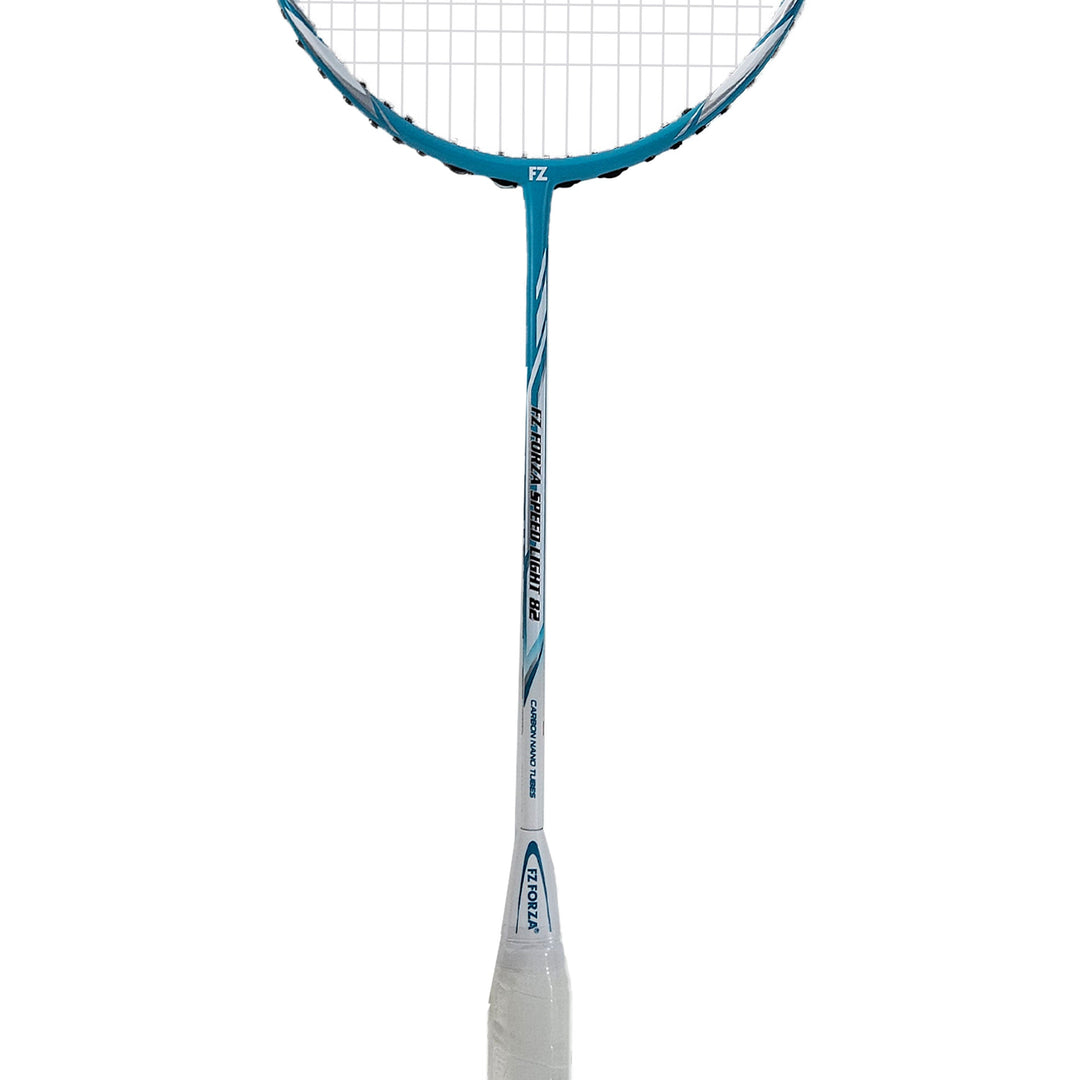 Speed light 82 Strung Badminton Racket ( Light Blue ) - 4U/G5