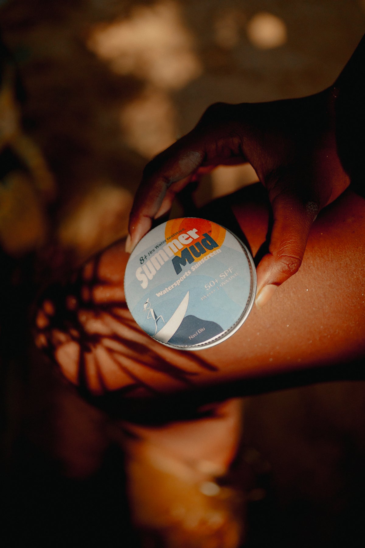 At Play Summer Mud SPF Mud for Sports - Navi Blue - Sun Care by At Play Suncare