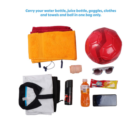 Goal Soccer Blue |Equipment Bag|Basketball Volleyball Throwball Drawstring Backpack |Shoes Mobile Bottle Holder Pocket|Sports Men Boys Bag |Dori Backpack|Gym Bag |Kitbag Kit Bag