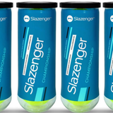 SLAZENGER Championship Tennis Ball Dozen (12 Balls) | Kibi Sports - crop-closeup