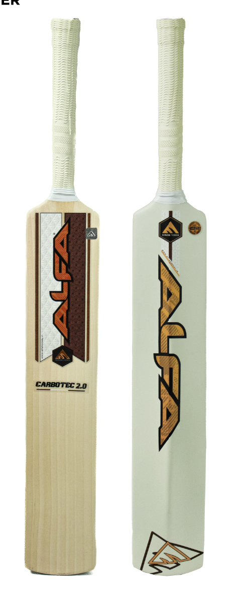Alfa Composite Cricket Tennis Bat Carbotec 2.0 With Cover Cricket Bat - main