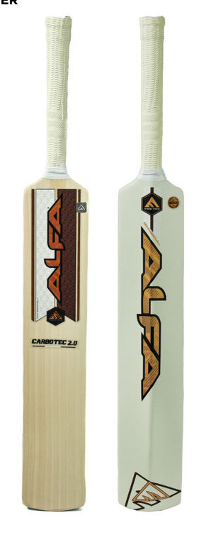 Alfa Composite Cricket Tennis Bat Carbotec 2.0 With Cover Cricket Bat - main