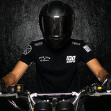 Hundred Patches | T-Shirt | Black | KIBI SPORTS