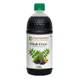 Diab Free Herbal Juice  Karela, Jamun, Neem & Fenugreek Blend - Nutrition by Pure Nutrition
