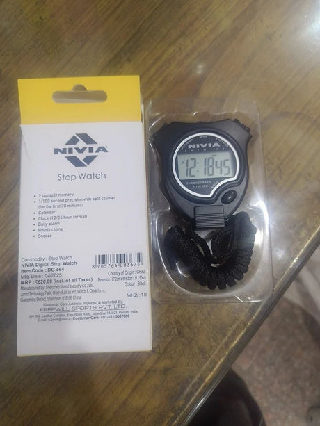 Nivia Sports Stop Watch DG-564 - Equipment by Nivia Sports